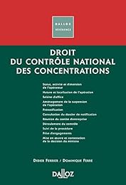 Droit du contrôle national des concentrations