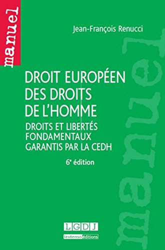 Droit européen des droits de l'homme