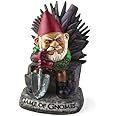 Big Mouth Inc. Game of Gnomes Garden Gnome – Comical Garden Gnome, Hand-Painted Weatherproof Ceramic Lawn Gnome, Makes a Grea