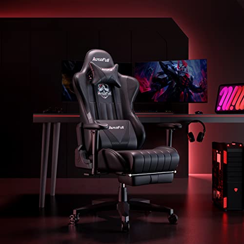 AutoFull C3 Gaming Chair 5.1in Seat Cushion Ergonomic Gamer Chair with