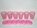 Tupperware 6 Pc Midgets Set with Pink Containers & Seals