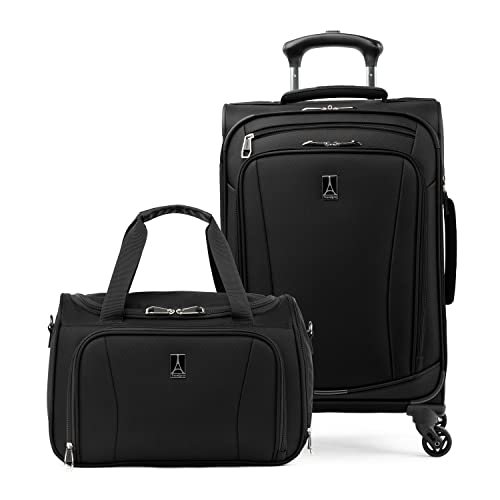 Travelpro Runway 2-piece Luggage Set, Carry on Softside Expandable