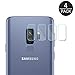 AKWOX (4 Pack) Compatible S9 Plus Camera Lens Protector, Ultra Thin 0.2mm 9H Hard Tempered Glass Camera Lens Protector For Samsung Galaxy S9 Plus, Anti-Scratch,Dustproof,High Transmittance