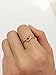 WeiVan Love Knot Ring Rose Gold Plated Copper Cuff Ring Bridesmaid Friendship Promise Ring