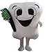 Dealfashion New Professional Style Tooth Mascot Costume Fancy Dress Adult Size