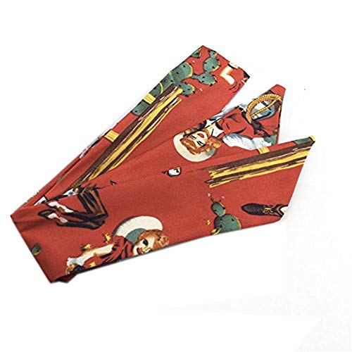 Vintage Women Headband 3 Pcs Cotton Floral Printed Turban Hair Wrap Retro Hairband