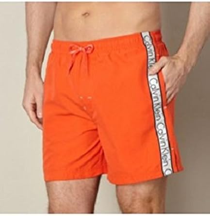 calvin klein orange shorts
