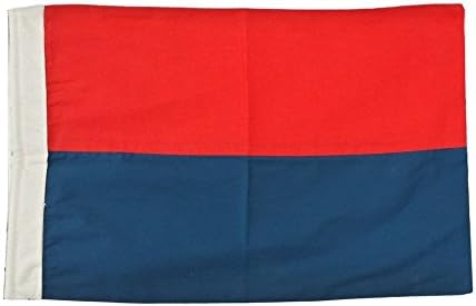 "E" Letter E Cloth Nautical Alphabet Flag Decoration 20" - Nautical Decor Signal Flag "Echo" by Ships Chandlery | 13601-E (Letter E)