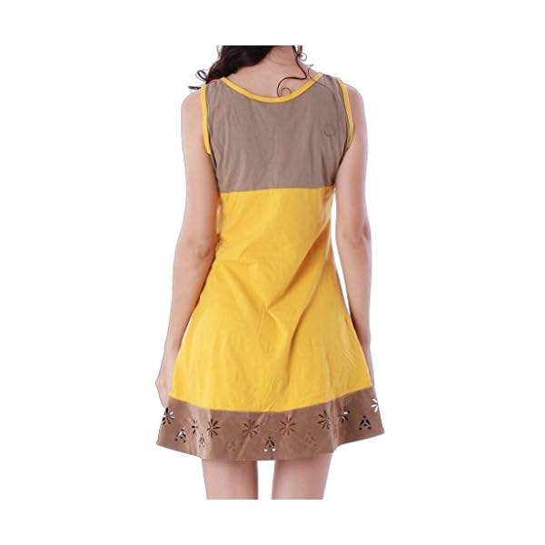 Panasiam - Vestido colorido de algodón en tallas S, M, L y XL, existencias limitadas (producto de boutique) | DeHippies.com