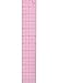 Westcott LetterCraft 8ths 18-Inch Beveled Transparent Ruler (B-85) 2-Pack