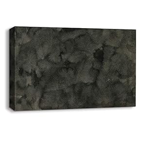 Canvas Wall Art Abstract Ink Feature Painting Artwork for Home Prints Framed - 12x18 inches