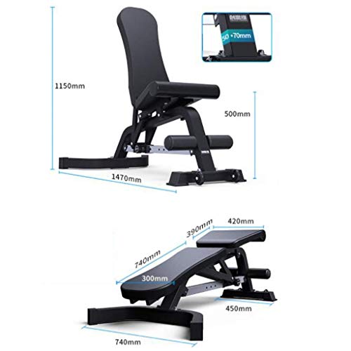 GONGFF-Dumbbell-Bench-Professional-Domestic-Weightlifting-Bed-Multifunctional-Fitness-Equipment-Gym-Supine-Board-6-Speed-Adjustment-Can-Bear-300kg