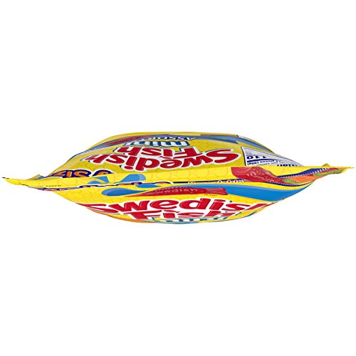 SWEDISH FISH ASSORTED MINI SOFT & CHEWY CANDY, HALLOWEEN CANDY, FAMILY SIZE, 1.8 LB BAG