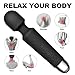 Wand Vibrator Magic Wand Massager - YICO Rechargeable Waterproof Adult Sex Toys (Middle)