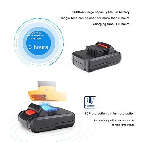 YangXu 21V Portable Vibrator for Floor Gypsum Machine for Laying Tiles Lithium Battery Automatic Vibrating Leveling Tool Tile Installer