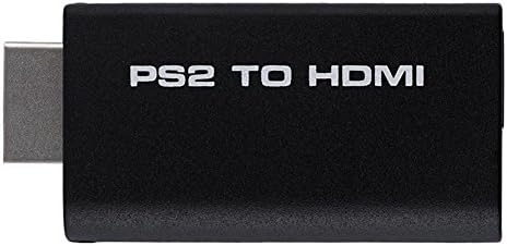 GR Business® Mini PS2 to HDMI Video Converter Audio Adapter with 3.5mm Output for HD TV HDMI Monitor