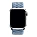 INTENY Sport Band Compatible with Apple Watch 44mm, Soft Lightweight Breathable Nylon Sport Loop, Strap Replacement for iWatch Series 4 (Cape Cod Blue, 44mm)
