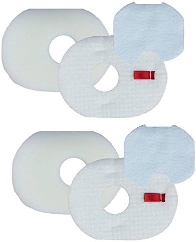 Adtechome Premium Replacement Vacuum Foam and Felt Filter Kit for Shark Rocket Models HV300, HV301, HV302, HV305 and HV310 ( 2Pack )
