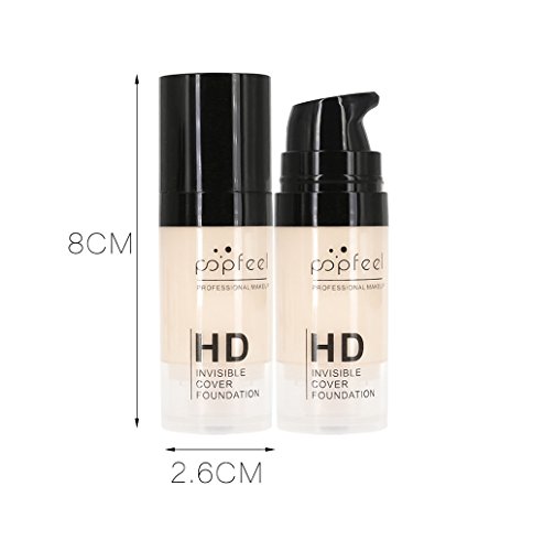 TADAMI POPFEEL Makeup Liquid Foundation Moisturizing Waterproof Concealer BB Cream Health and Beauty Concealer (D)