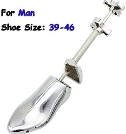 JIAWANSHUN New High Grade Deluxe Aluminium Adjustable Man Shoe Stretcher Metal Shoe ,Male Boot Mould