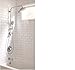 Powerandsoul 25 In. Retro-Fit 2-Function Hand Shower and Showerhead Bundle  -2.5 Gpm