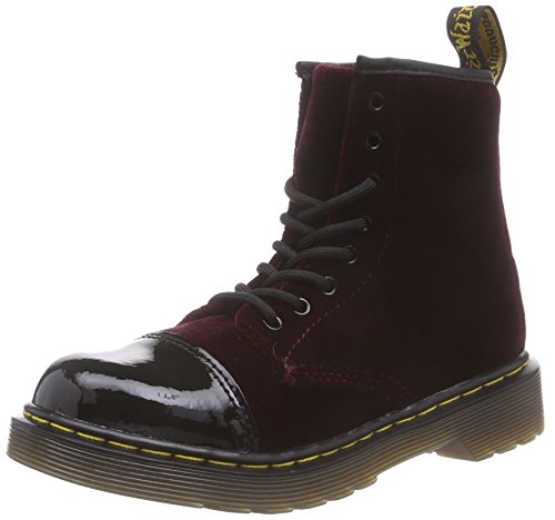 cherry red patent dr martens