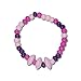 SMITCO Kids Costume Jewelry Set for Little Girls and Toddlers - Wooden, Beaded Toy Necklace, Bracelet and Ring for Play Pretend or Dress Up - Non-Toxic and Safe for Children Ages 3 to 8