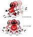 Elemusi Remote Control Wireless Mini Robot Interactive Programmable Robot Toys with Sliding,Song,Music,Tongue Twister,Math,Great Birthday Gift for Kids. (Red)thumb 3