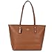 Coach Crossgrain Leather City Zip Tote F58846 Saddle