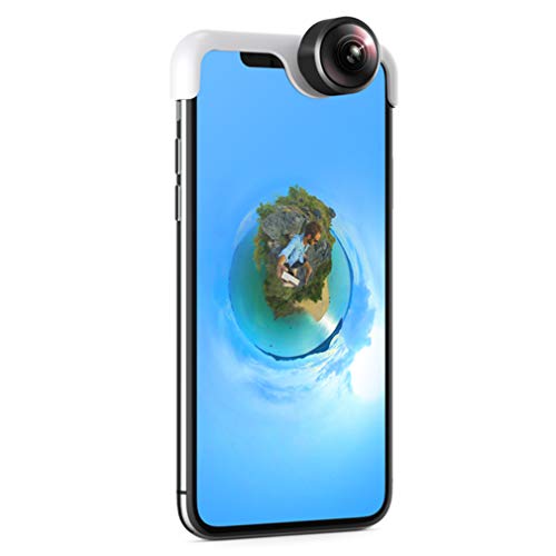 First2savvv 360 Degree VR 3D Panoramic Lens Kit for iPhone X LEN-iPhone X-360-05 - Thumbnail 7