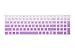 Keyboard Cover for HP 15-ds 15-cs 15-dy 15-dw, HP 15-dy2021nr 15-dy2024nr 15-dy2193dx 15-dw1083wm 15-cs3019nr 15-cs3075cl 15-dr1010nr 15-ds1083cl 15-ef1021nr Series Laptop - Gradual Purple