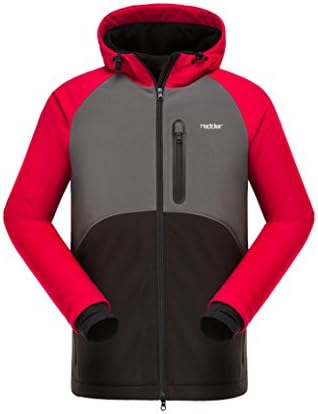Redder Heated Jacket Heating Coat for Women, Safe Chargable, Resist Cold Rain and Wind Keep Warm for Outdoor Sports Skiing Climbing Ridding and Work, Waterproof Full Zip Hooded -Battery not Included