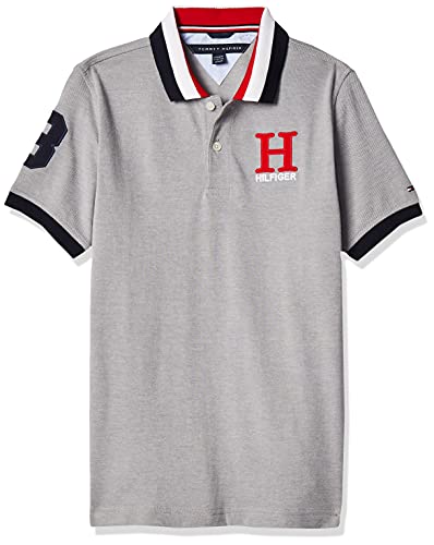 Polo Shirt Camiseta Tommy Hilfiger Amazon Short Sleeve Polo Gris