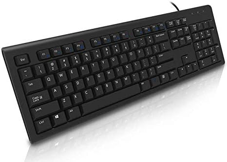 SimplyPlugo French (European - AZERTY) Black USB Computer Keyboard