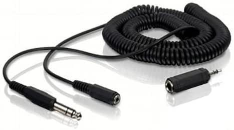 VIOY Headphone Extension Cables - 20FT Straight & 10FT Right Angle 3.5mm Audio Cables
