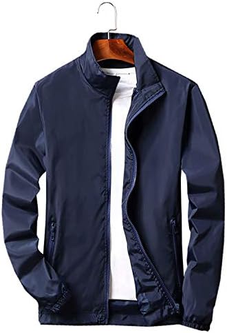 New Spring Autumn Men Jackets Long Sleeve Plus Size Men Coats 8 Colors
