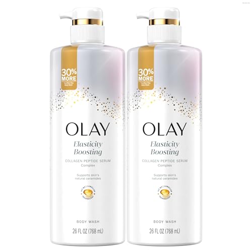 Olay Body Wash for Women, Elasticity Boosting, Collagen Peptid... 41U Hn5pdrL