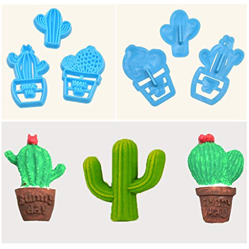 â˜€ Dergo â˜€Silicone Mold,Cactus mold Cake Mold Muffin Candy Bread Pizza Baking BakewareTray Baking Pan