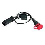 Tecmate Motorcycle Optimate Cable O-47, Adapter, Ducati Port to SAE Plug