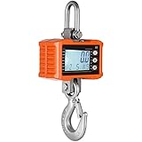 VEVOR Crane Scale 1000kg/2000lb Digital Hanging Scale Heavy Duty LCD Display Hanging Scale (LCD display)