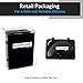 40X LED Illuminated Jewelers Loupe/Trichome Scope by Formline Supply - Magnifier Good for Gardening, Jewelry, Antiques, Coins, Rocks, Stamps, Hobbies, Watches,Photos and Science (40X, Black/White)
