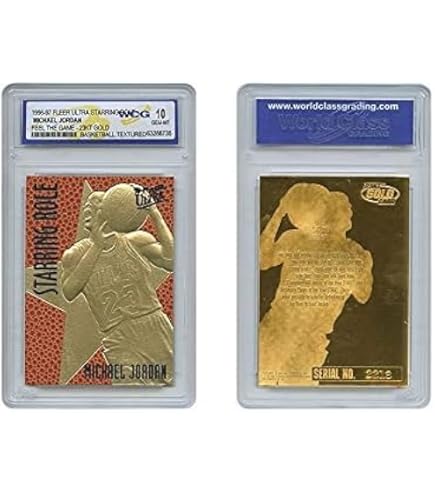 Amazon.com: 1997 Skybox Z-Force Michael Jordan 23K Gold Card