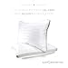Sleep Restoration 1800 Series Gusset Gel Pillow - Plush Cooling Gel Fiber - Hypoallergenic (Queen)