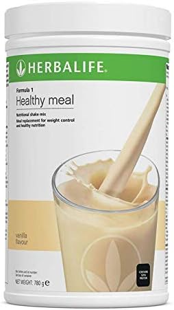 Herbalife Formula 1 Nutritional Shake Mix Vanilla 780 g + 1 Fabric Tape, 1 Shaker, 1 Small Tablet Box and 1 Measuring Spoon - Marco Pecorella Herbalife Member