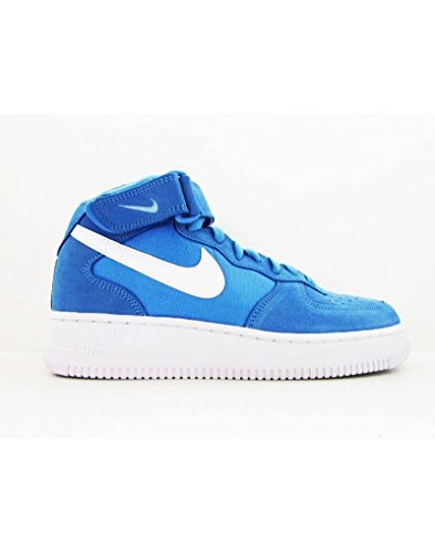 Nike - Air Force 1 Mid 07 - 315123409 - Color: Blue-White - Size: 8.0
