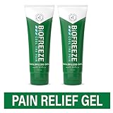 Biofreeze Pain Relief Gel, 4 oz. Tube, Colorless, Pack of 2  (Packaging May Vary)