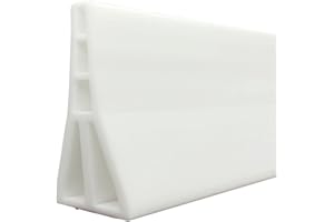 YNOTUS 3.5" High Collapsible Shower Threshold Water Dam 67"Shower Water Splash Guard Shower Threshold Barrier Water Stopper To Keep Water In Shower Dry And Wet Bathroom