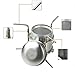 Portable Camping Stoves Alcohol Stoves Stainless Steel Lightweight Set Stove for Backpacking,Camping,Hiking