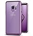 Galaxy S9 Case :: VRS :: Transparent Crystal Thin Cover :: Clear Slim Fit :: Hard Drop Protective Bumper for Samsung Galaxy S9 (Crystal Bumper - Lilac Purple)