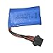 FSTgo 7.4V 500mAh Li-ion Rechargeable Battery Packs for High Speed RC Car 9118 Series (9118 battery blue)